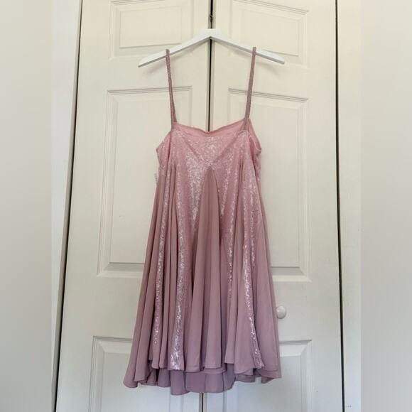 NWT Mestiza New York Margot Sequin Mini Dress Pink Balletcore Size Medium - Picture 9 of 12